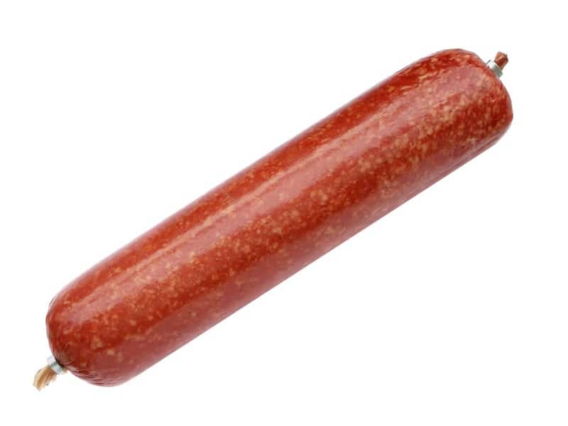 summer sausage in casing