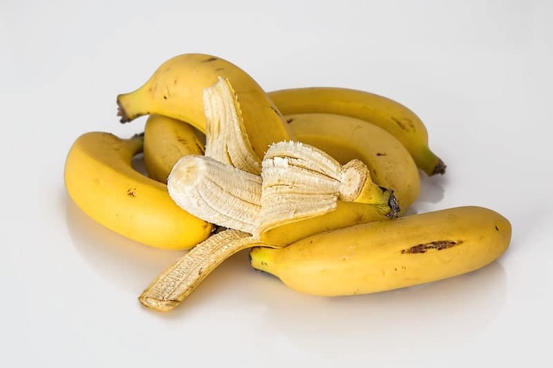 fermenting bananas