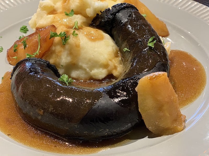 how to cook boudin noir